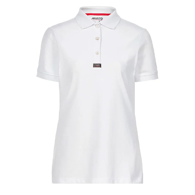 Musto Womens ESS Pique Polo White