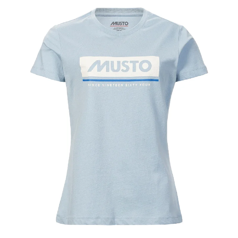 Musto Womens Tee 2.0 Good Grey