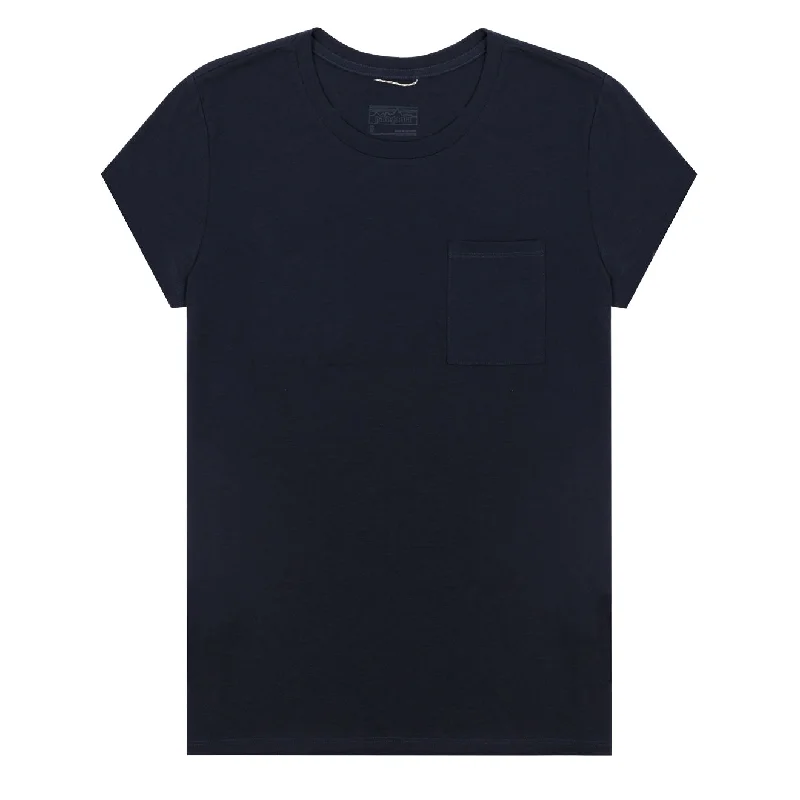Dry - clean only polo shirt in luxurious silk blendPatagonia Womens Mainstay Tee New Navy Dry - clean only polo shirt in luxurious silk blendPatagonia Womens Mainstay Tee New Navy