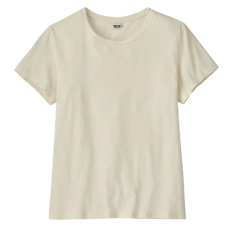 Striped linen blend polo shirt for summer beach partiesPatagonia Womens Regenerative Organic Certified Cotton Tee Undyed Natural Striped linen blend polo shirt for summer beach partiesPatagonia Womens Regenerative Organic Certified Cotton Tee Undyed Natural