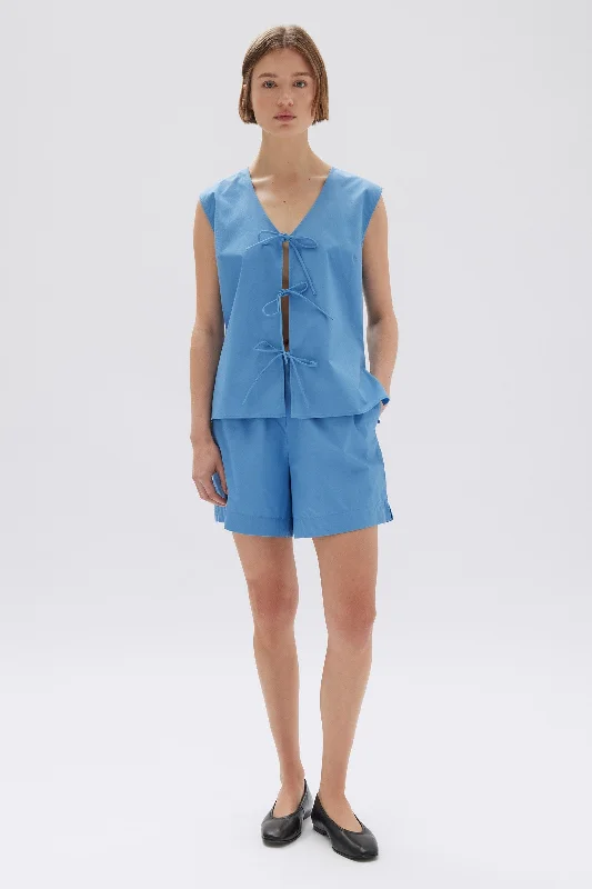 Belted Women Shorts to Enhance the WaistlinePhilipa Poplin Short
