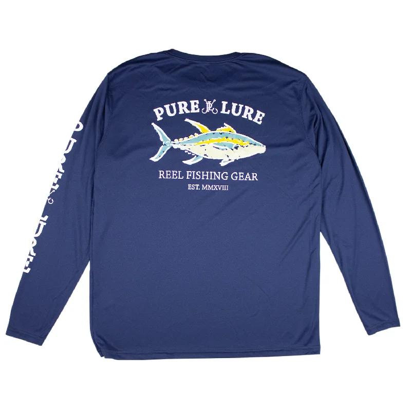 Puffer - Sleeve Women Long Sleeve Top for a Fashion - Forward LookReel Tuna Sun Shirt