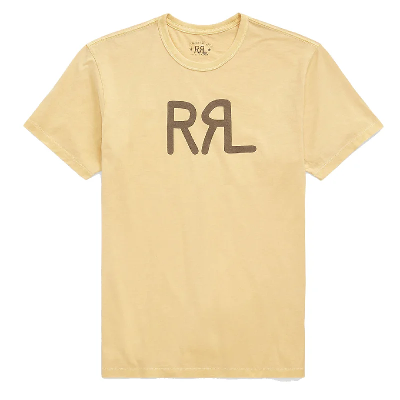 RRL by Ralph Lauren RRL Ranch Logo T-Shirt Yellow