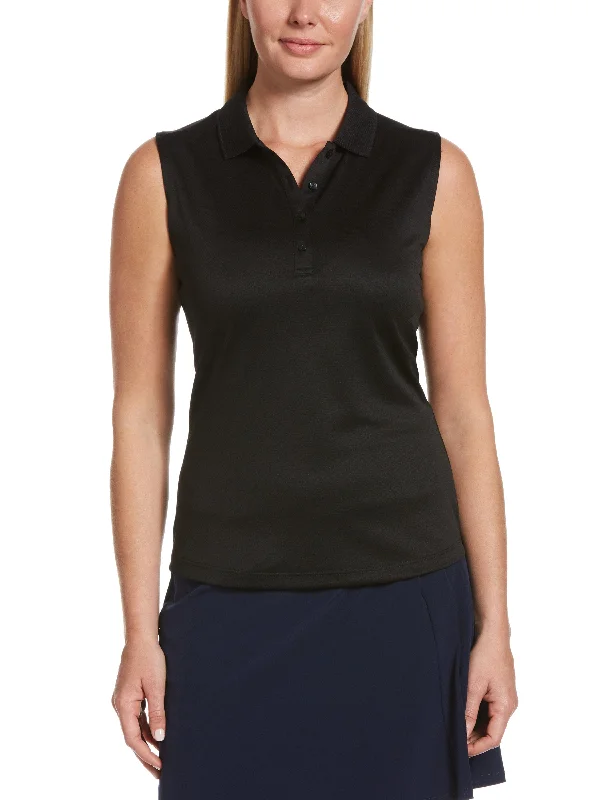 Womens Opti Dri™ Sleeveless Polo