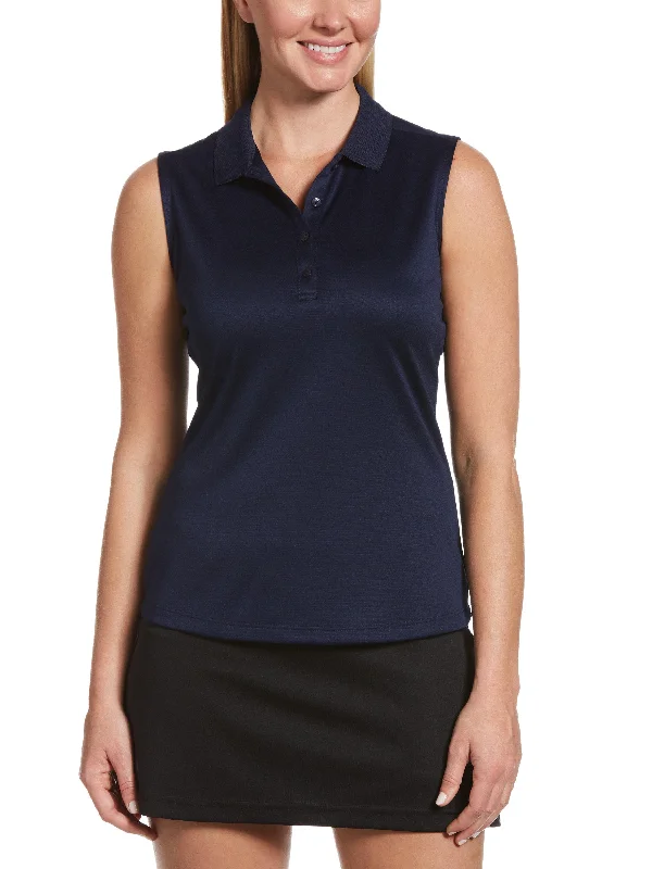 Womens Opti Dri™ Sleeveless Polo