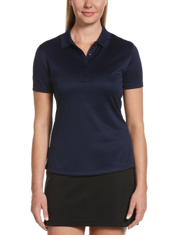 Womens Solid Swing Tech™ Polo