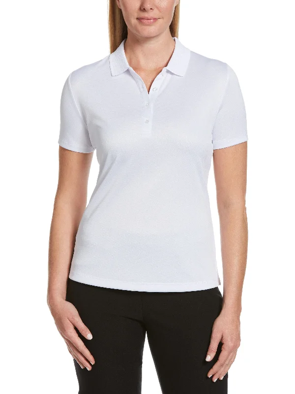 Womens Solid Swing Tech™ Polo