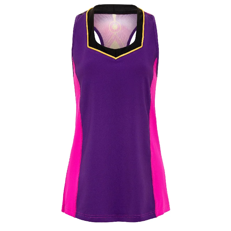 Plunge Neck Women's Seamless Tank Tops for a Smooth FitSolstice Sister Flow Tank Top Plunge Neck Women's Seamless Tank Tops for a Smooth FitSolstice Sister Flow Tank Top