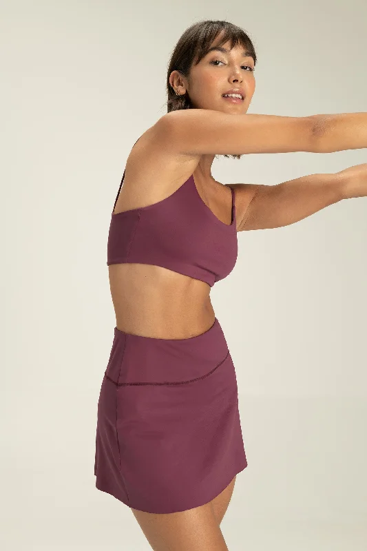 Belted Women Shorts to Enhance the WaistlineSport Skirt