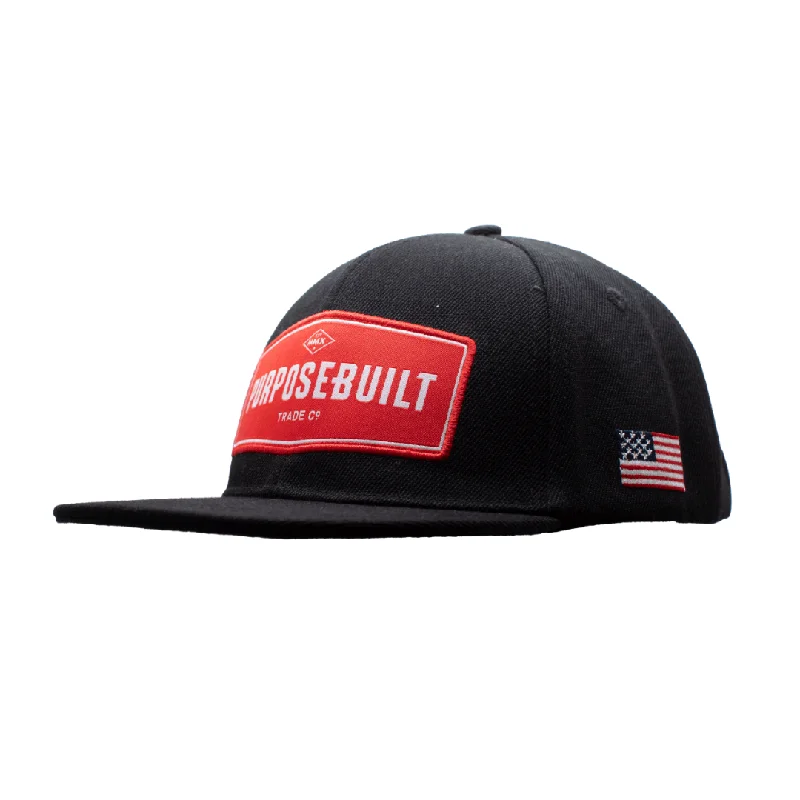 Ruffled Cuff Women Long Sleeve Top with a Feminine TouchThe Badge Snapback - Black/Red Ruffled Cuff Women Long Sleeve Top with a Feminine TouchThe Badge Snapback - Black/Red