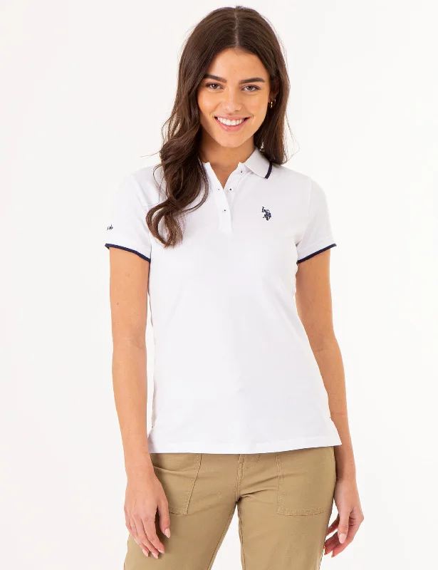 TIPPED SOLID POLO SHIRT