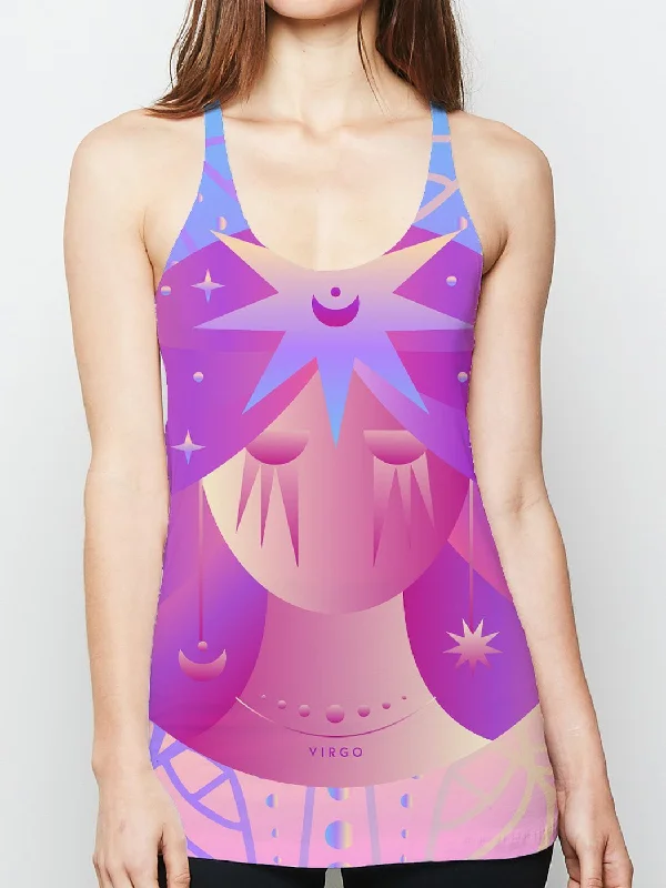 Halter Neck Women's Modal Blend Tank Tops for ComfortVirgo Racerback Tank Top