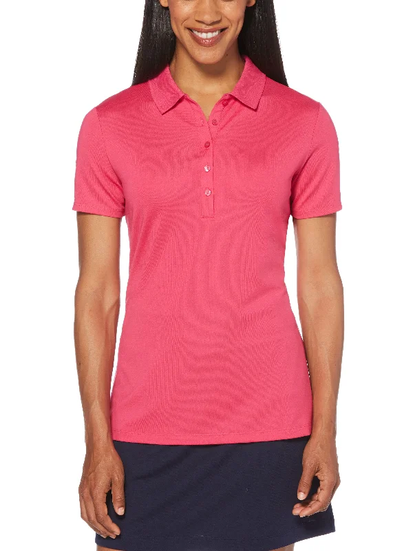 Maternity polo shirt for pregnant women's comfortWomens Knit Collar Polo