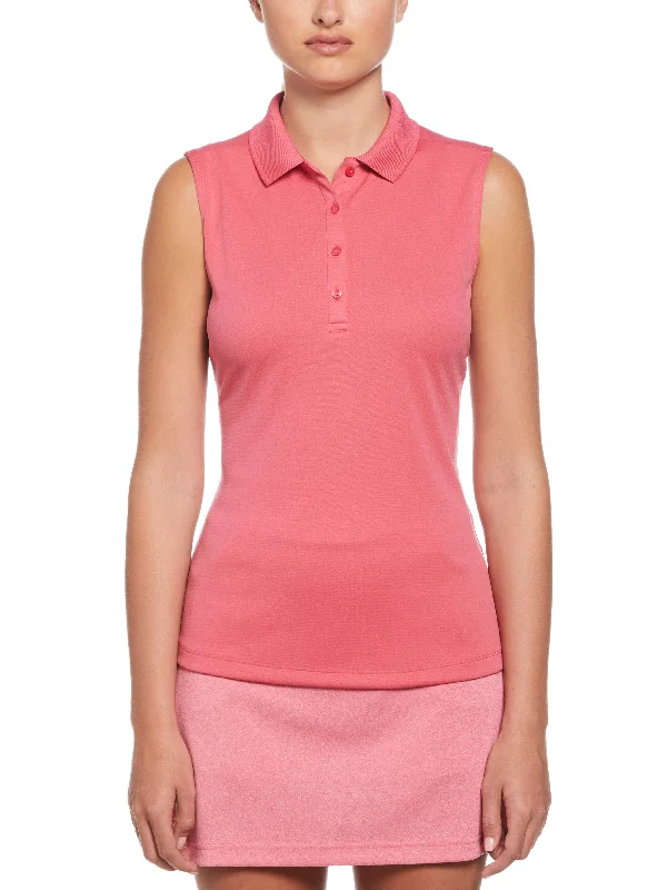 Womens Opti Dri™ Sleeveless Polo