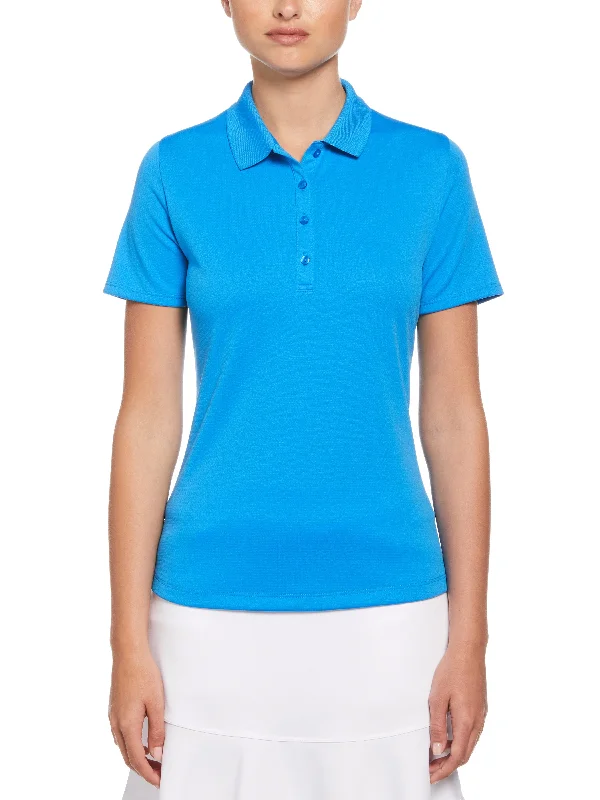 Womens Solid Swing Tech™ Polo