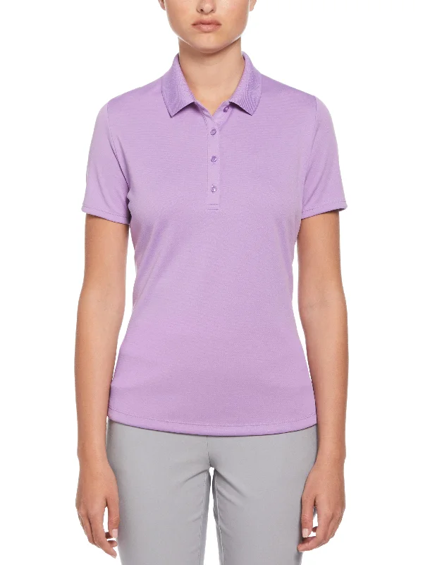 Womens Solid Swing Tech™ Polo