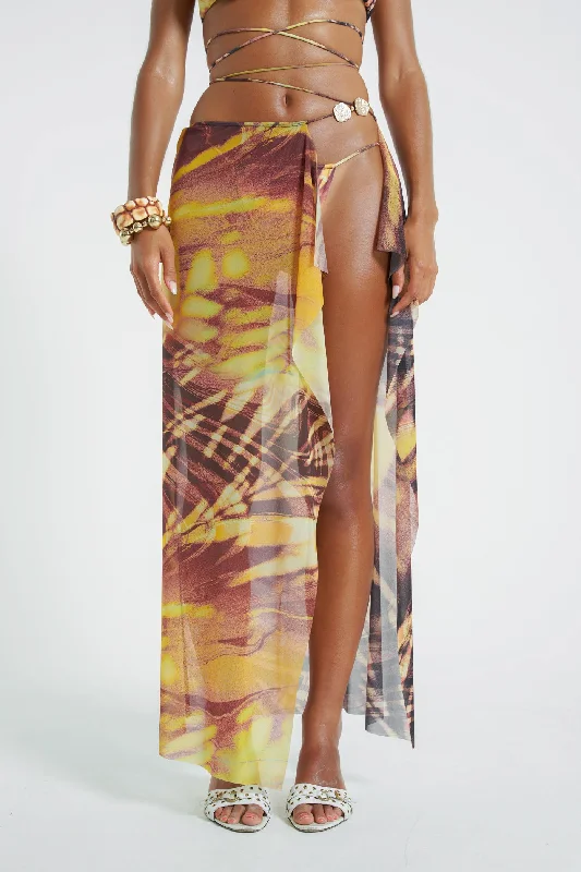 Light - blocking cover ups for privacy on the beachAphrodite Wrap Around Mesh Maxi Skirt Light - blocking cover ups for privacy on the beachAphrodite Wrap Around Mesh Maxi Skirt