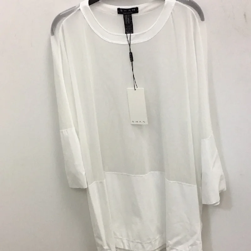 V - neck cover ups for a flattering necklineMESH TUNIC