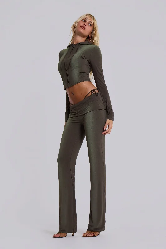 Tacha Fold Over Ombré Trousers