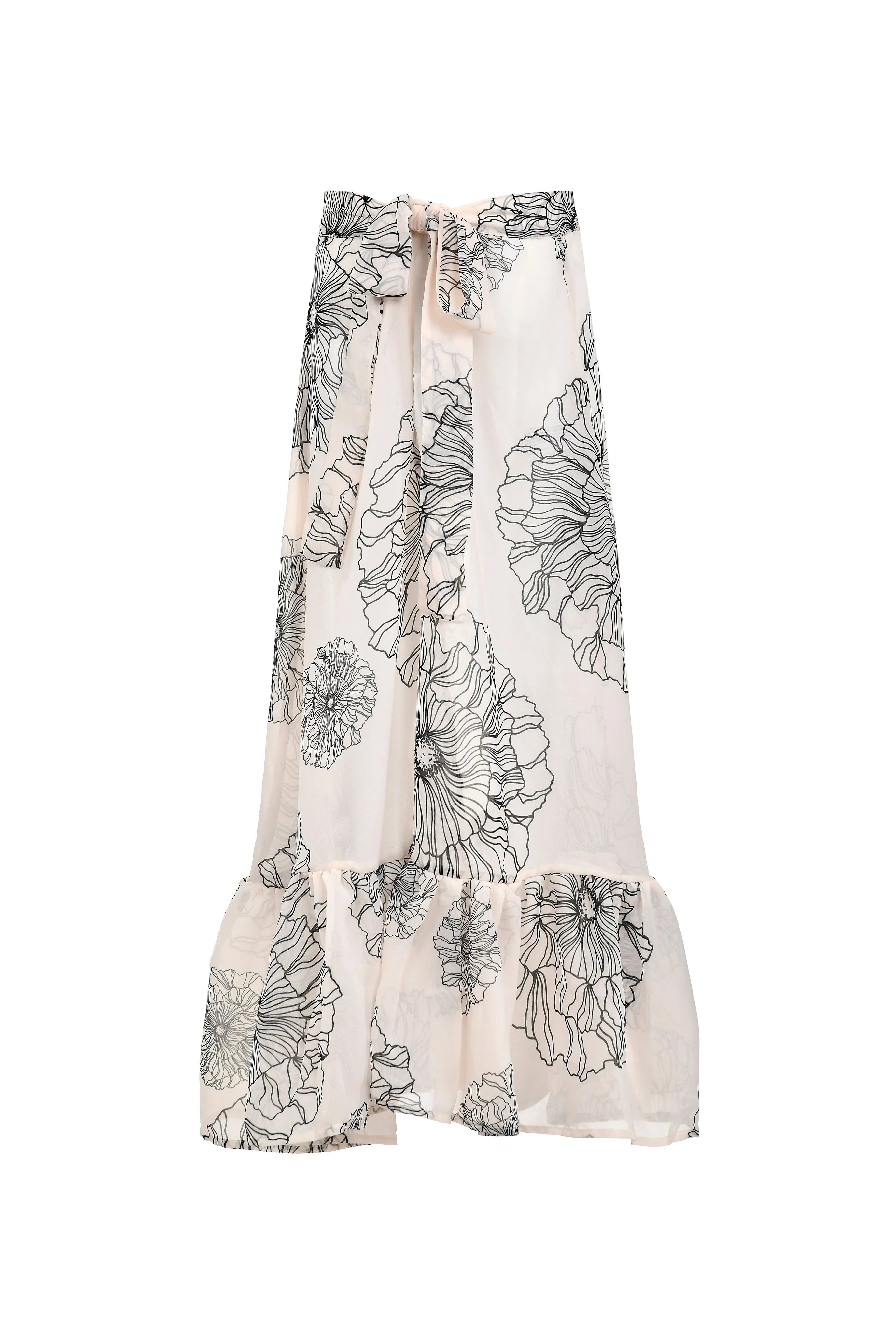 Anti - bacterial cover ups for a hygienic beachwear optionThe Mini Blooming Flower Skirt Anti - bacterial cover ups for a hygienic beachwear optionThe Mini Blooming Flower Skirt