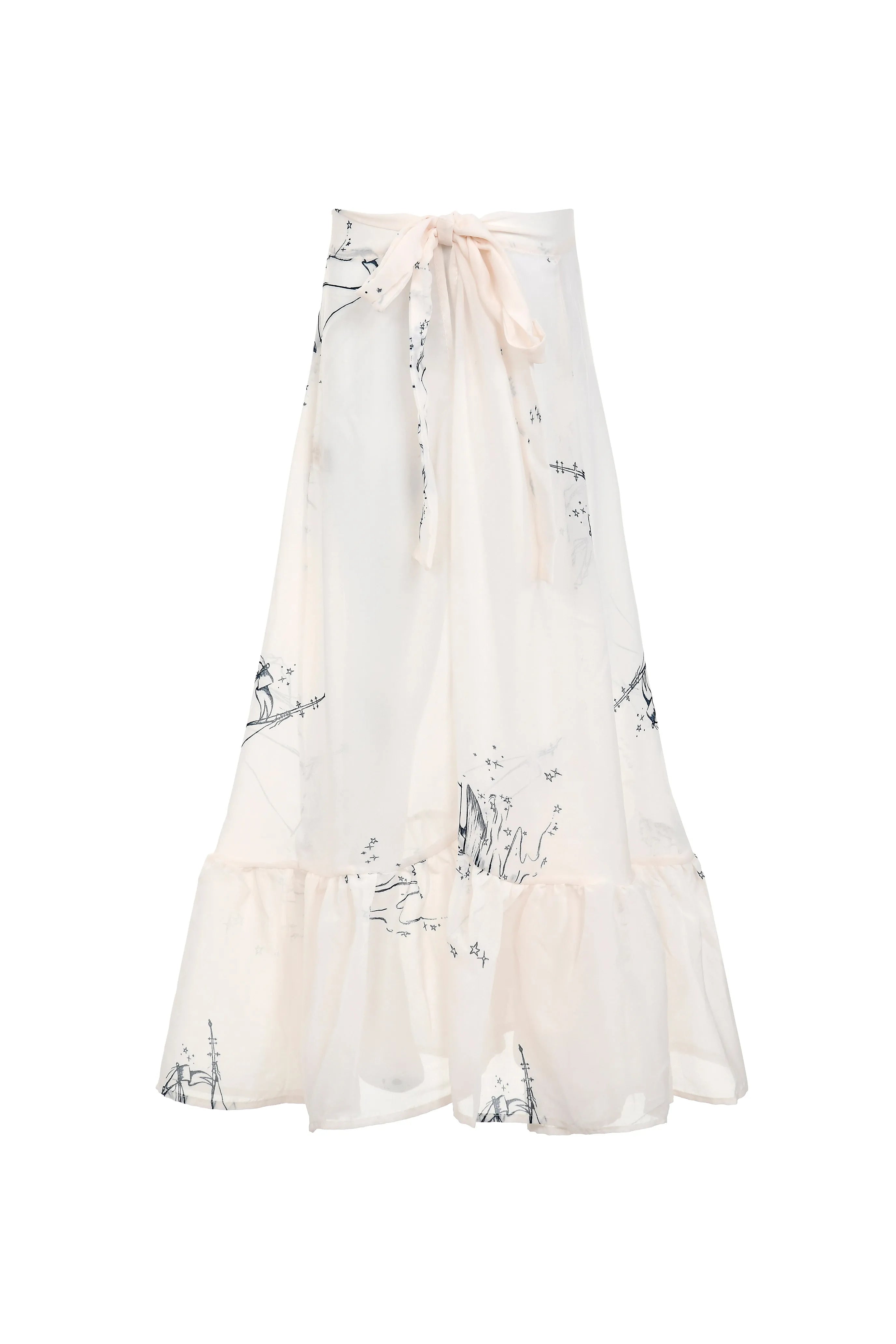 V - neck cover ups for a flattering necklineThe Mini Sailing Dreamer Skirt